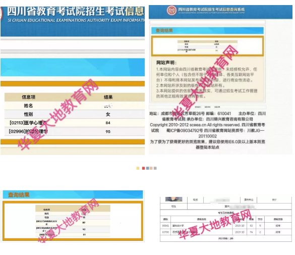 恭喜—华夏大地教育网1910考期自考学员高分榜！（内附考过必读干货）