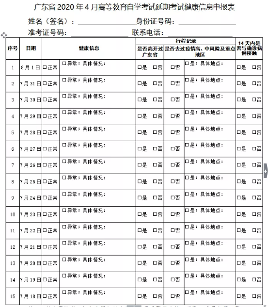 广东2020上半年（8月）自考新生报名及考生报考流程